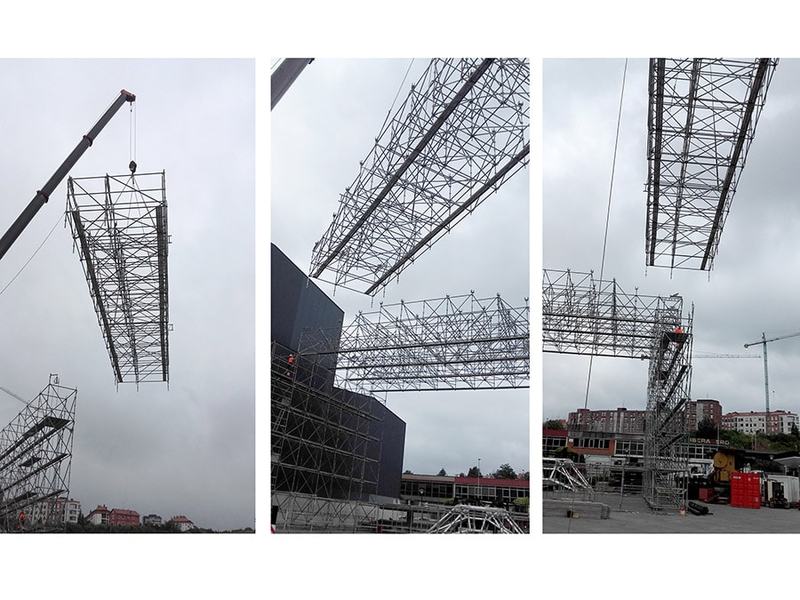 Construcción pabellón Montajes Meccano