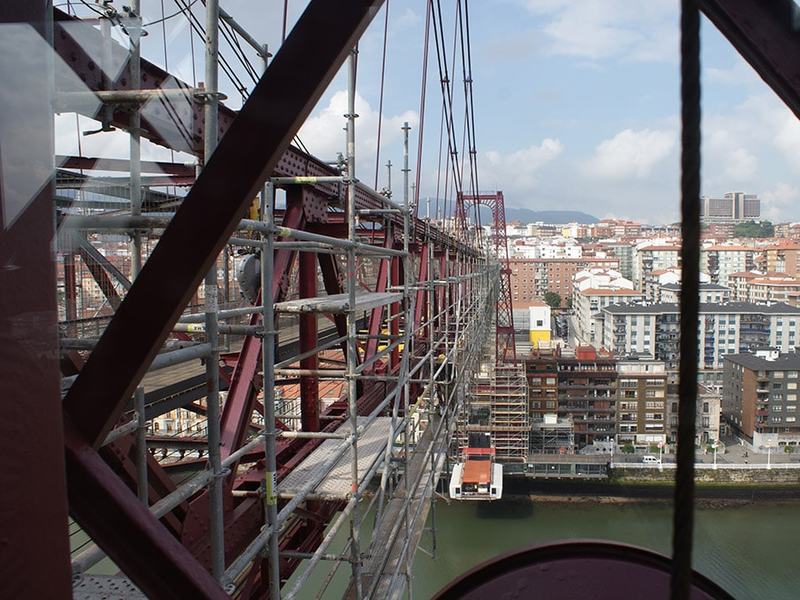 Andamios Puente Colgante Montajes Meccano