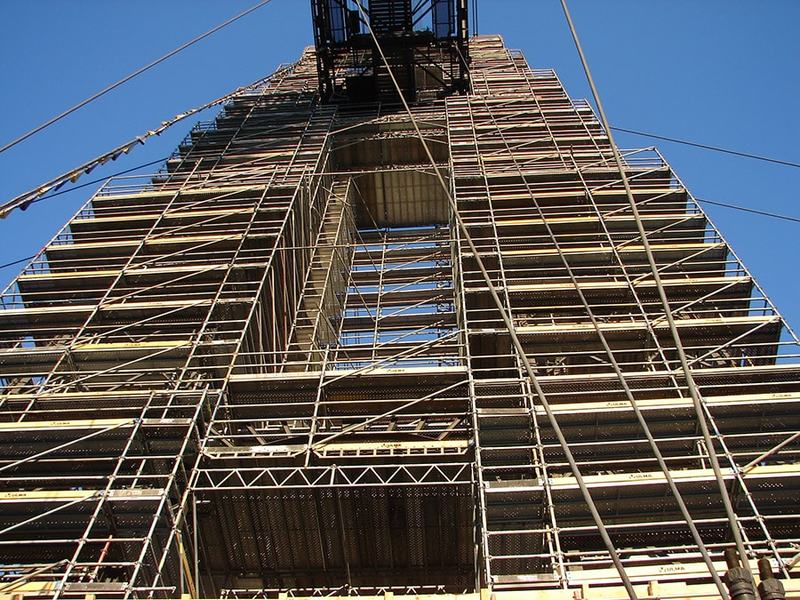 Andamios Puente Colgante Montajes Meccano