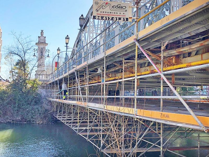 Andamios Puente Palencia Montajes Meccano