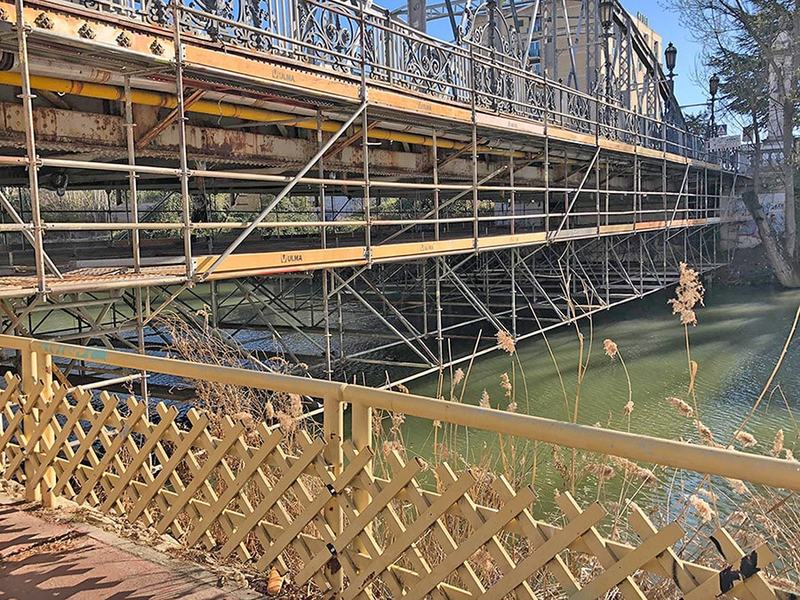 Andamios Puente Palencia Montajes Meccano